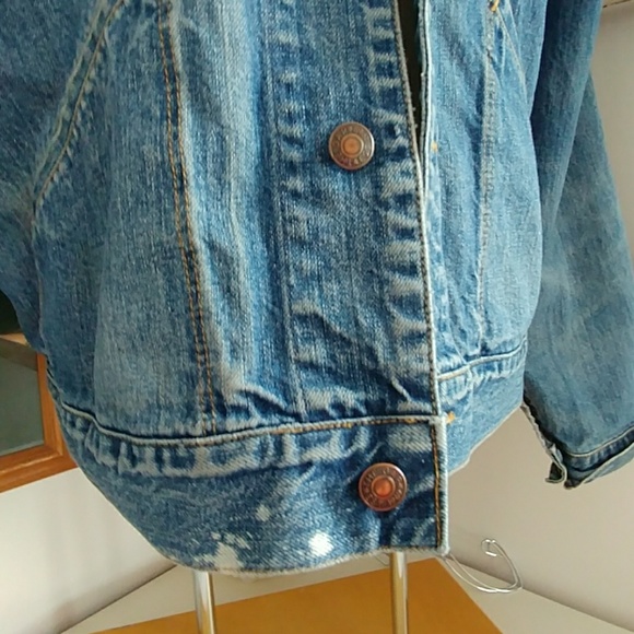 Vintage GAP denim truckers jacket large - Picture 3 of 8